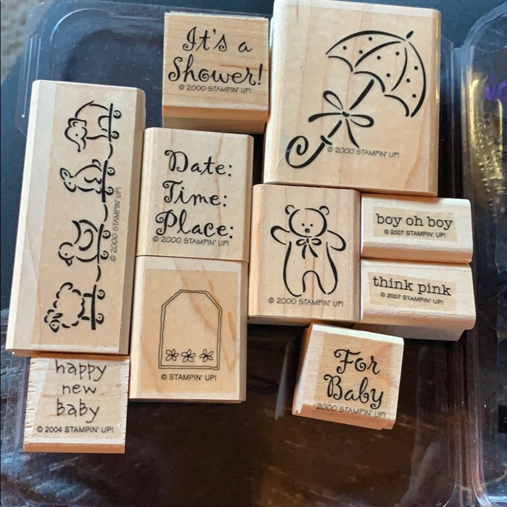 Stamps for Scrapbooking and Crafts (New Baby)